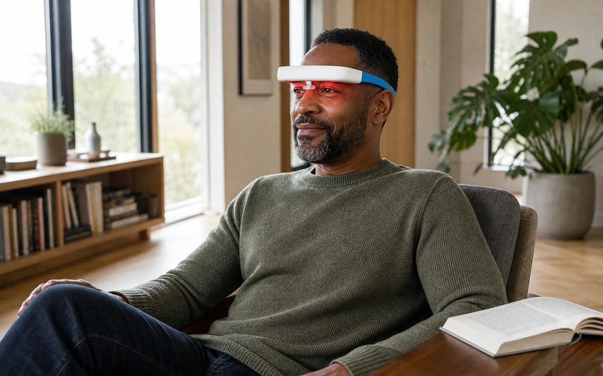 MEINNO Duo — 670nm Red + 480nm Blue Light Glasses