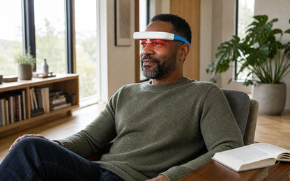 MEINNO Duo — 670nm Red + 480nm Blue Light Glasses