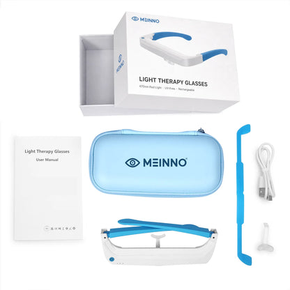 MEINNO Dawn  Blue and Daylight White Light Glasses